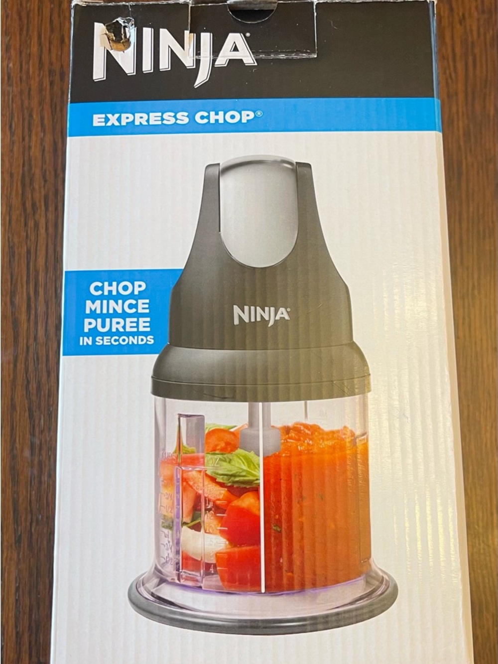 Ninja Express Chop Mini Chopper - Black & Clear